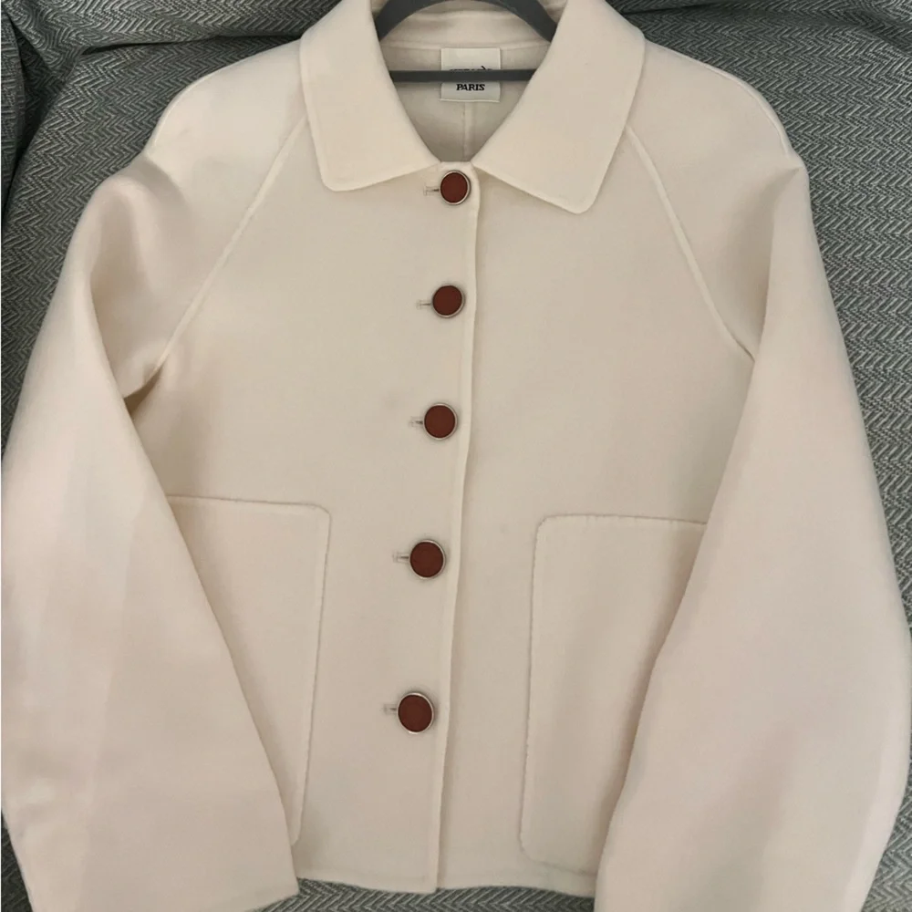 Wool Cashmere Blend Jacket - Picture 5 of 8